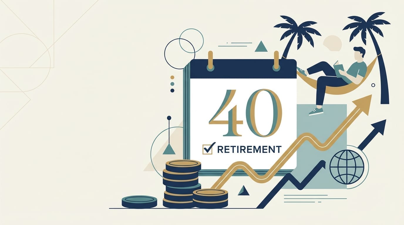 Early retirement planning with FIRE number illustration