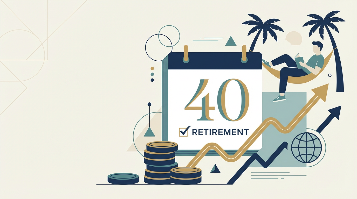 Early retirement planning with FIRE number illustration
