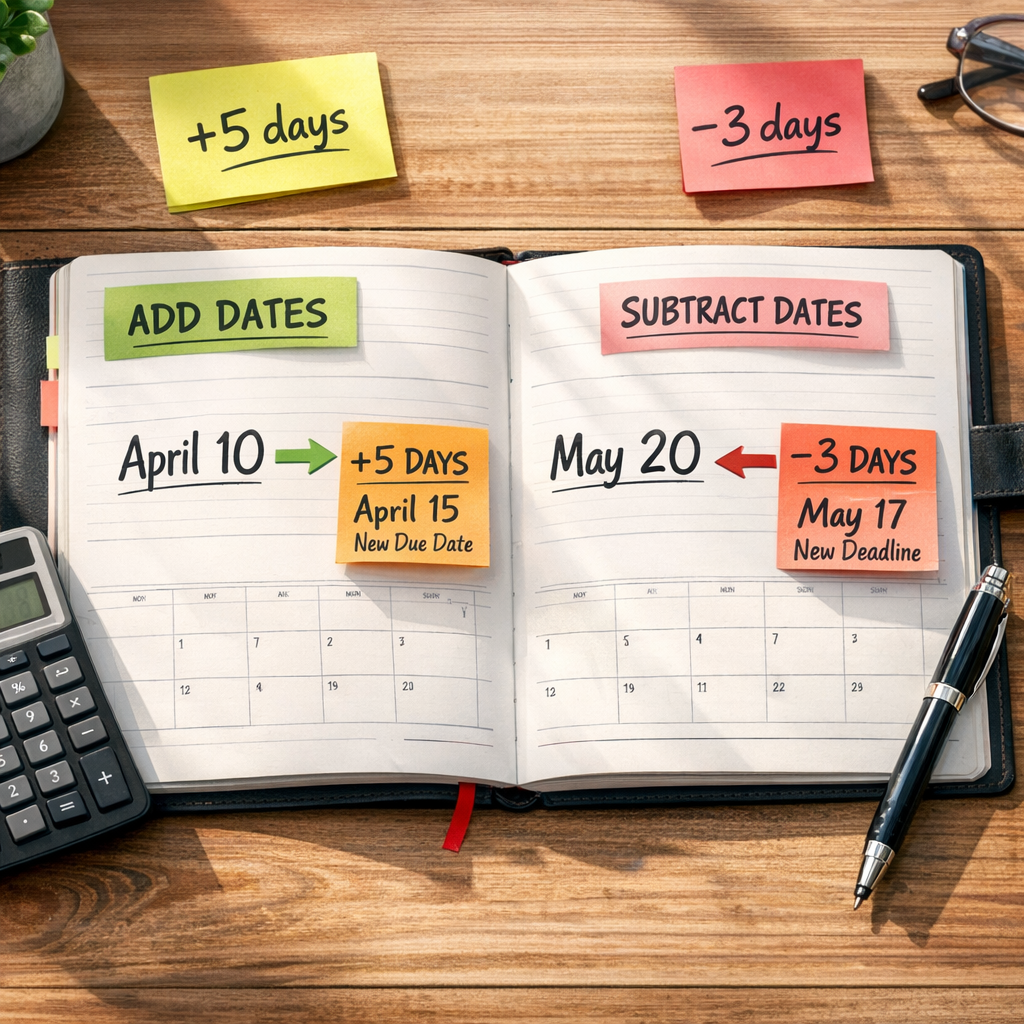 Date Add/Subtract hero banner