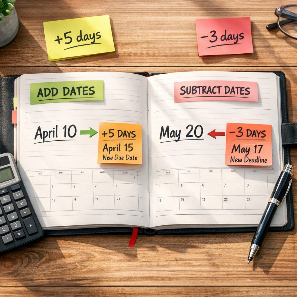 Date Add/Subtract hero banner